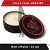 Vela para masages Candle Mon Amour 30grs